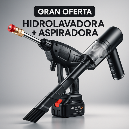 **OFERTA ** HIDROLAVADORA + MINI ASPIRADORA
